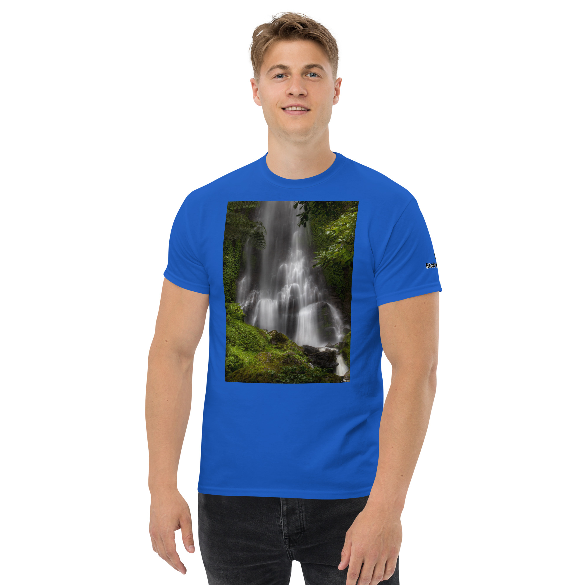 Water Fall Scenery T-Shirt Unisex classic tee 43 Water Fall Scenery T-Shirt Unisex classic tee - Image 43
