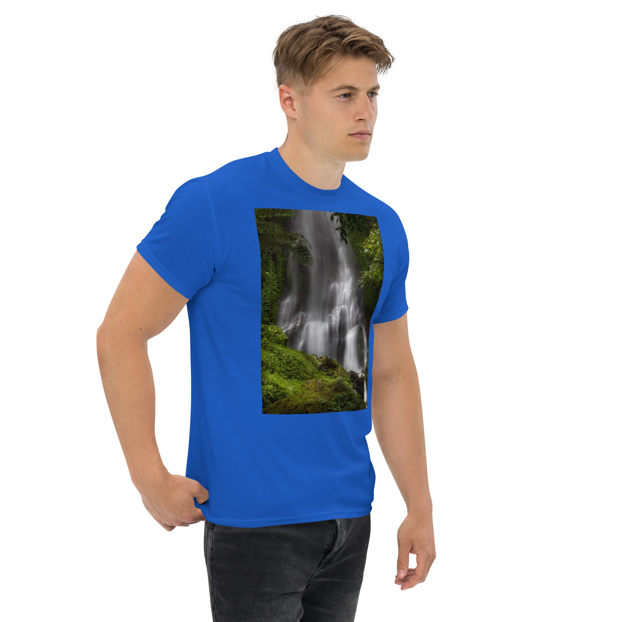 Water Fall Scenery T-Shirt Unisex classic tee 48 Water Fall Scenery T-Shirt Unisex classic tee - Image 48