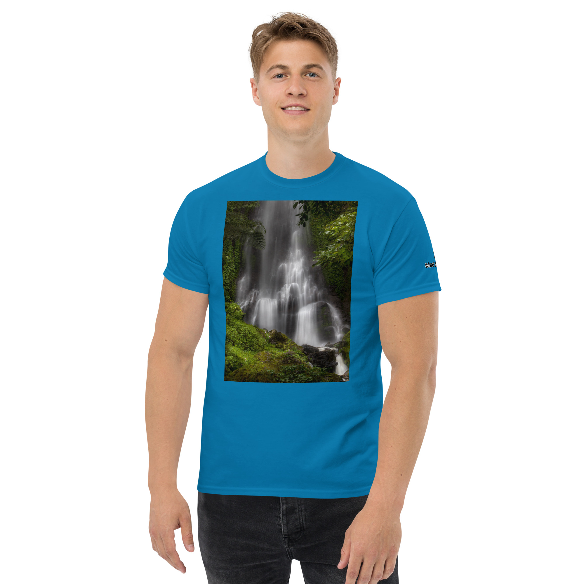 Water Fall Scenery T-Shirt Unisex classic tee 61 Water Fall Scenery T-Shirt Unisex classic tee - Image 61