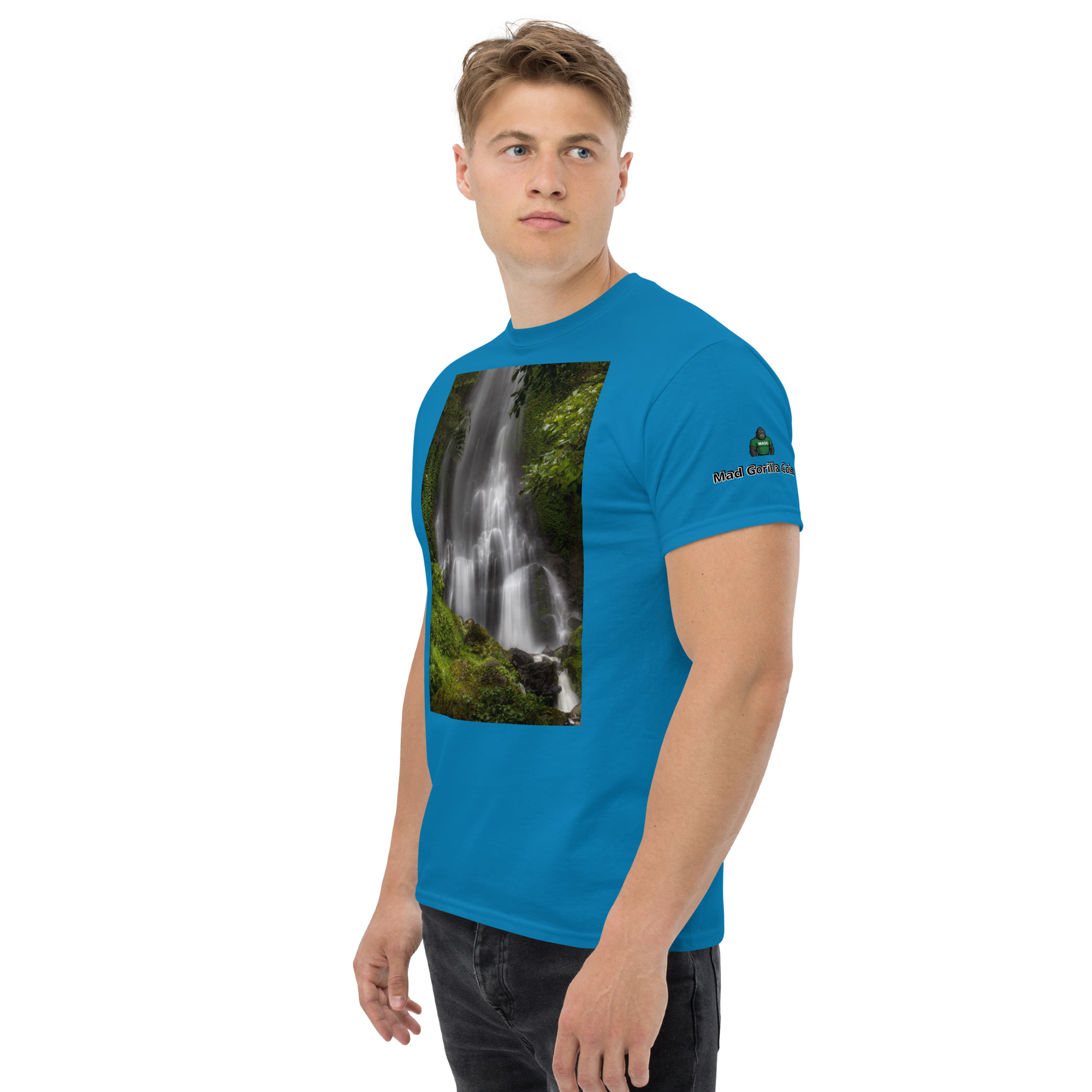 Water Fall Scenery T-Shirt Unisex classic tee 65 Water Fall Scenery T-Shirt Unisex classic tee - Image 65