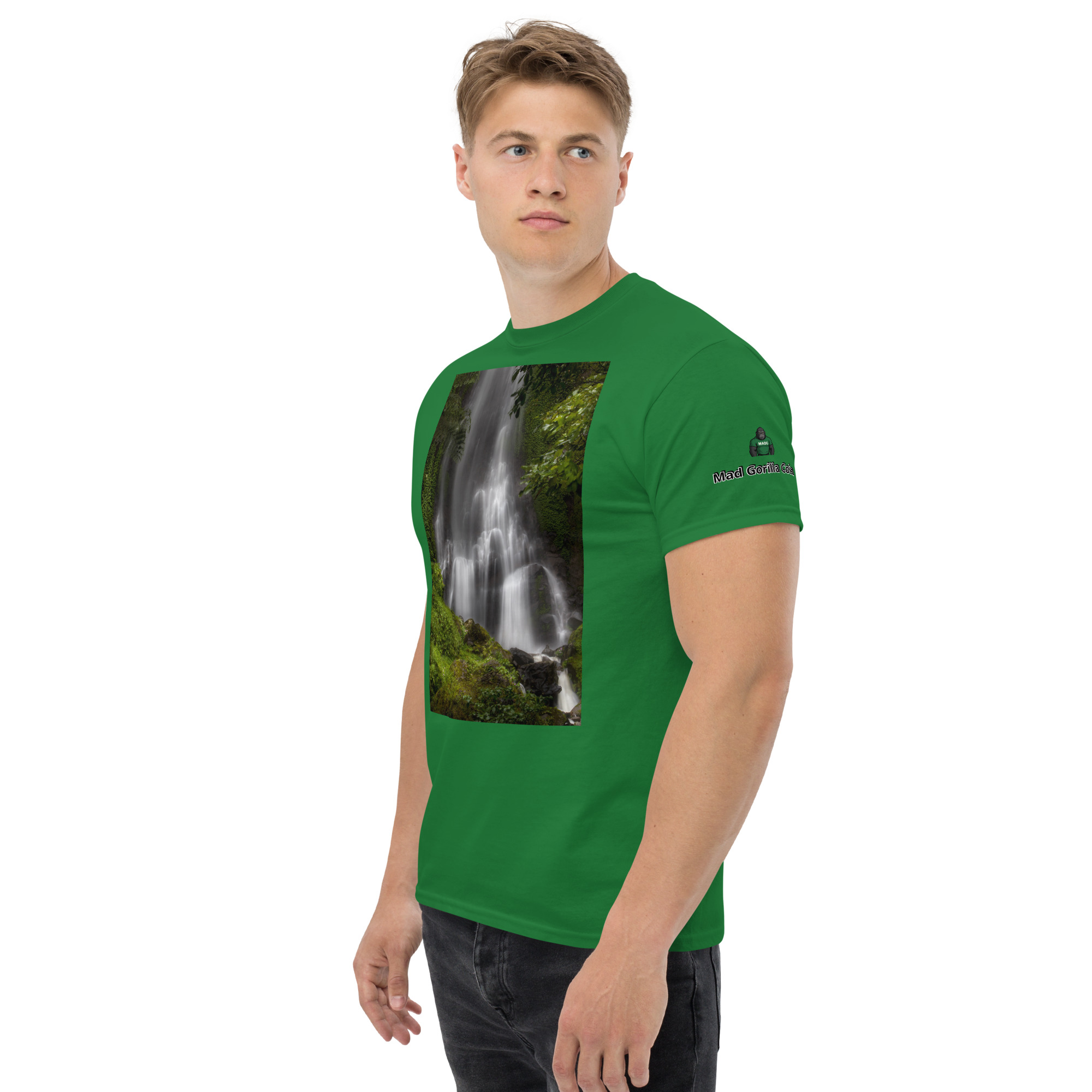 Water Fall Scenery T-Shirt Unisex classic tee 59 Water Fall Scenery T-Shirt Unisex classic tee - Image 59