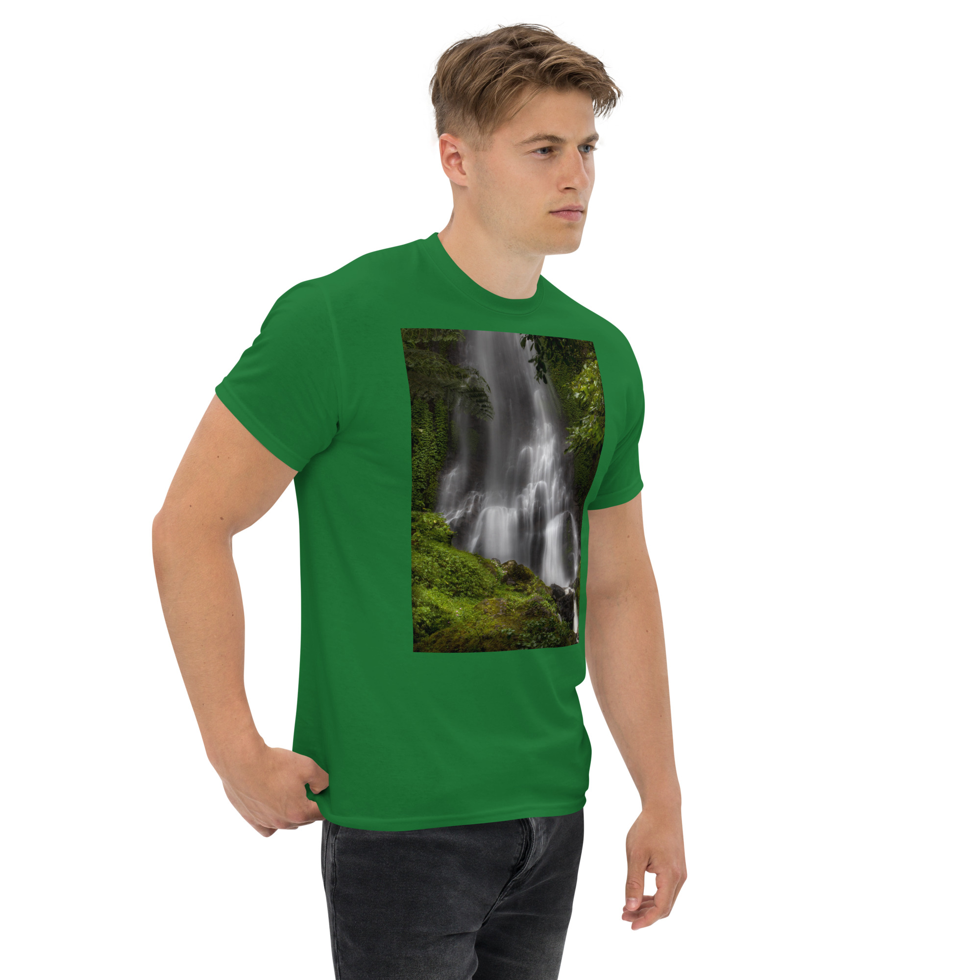 Water Fall Scenery T-Shirt Unisex classic tee 60 Water Fall Scenery T-Shirt Unisex classic tee - Image 60
