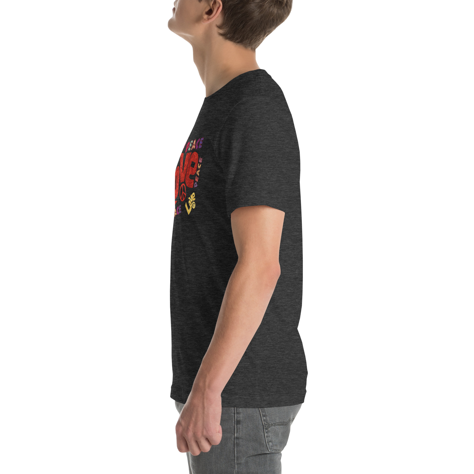 Peace and Love Sign and Art Unisex t-shirt 57 Peace and Love Sign and Art  Unisex t-shirt - Image 57