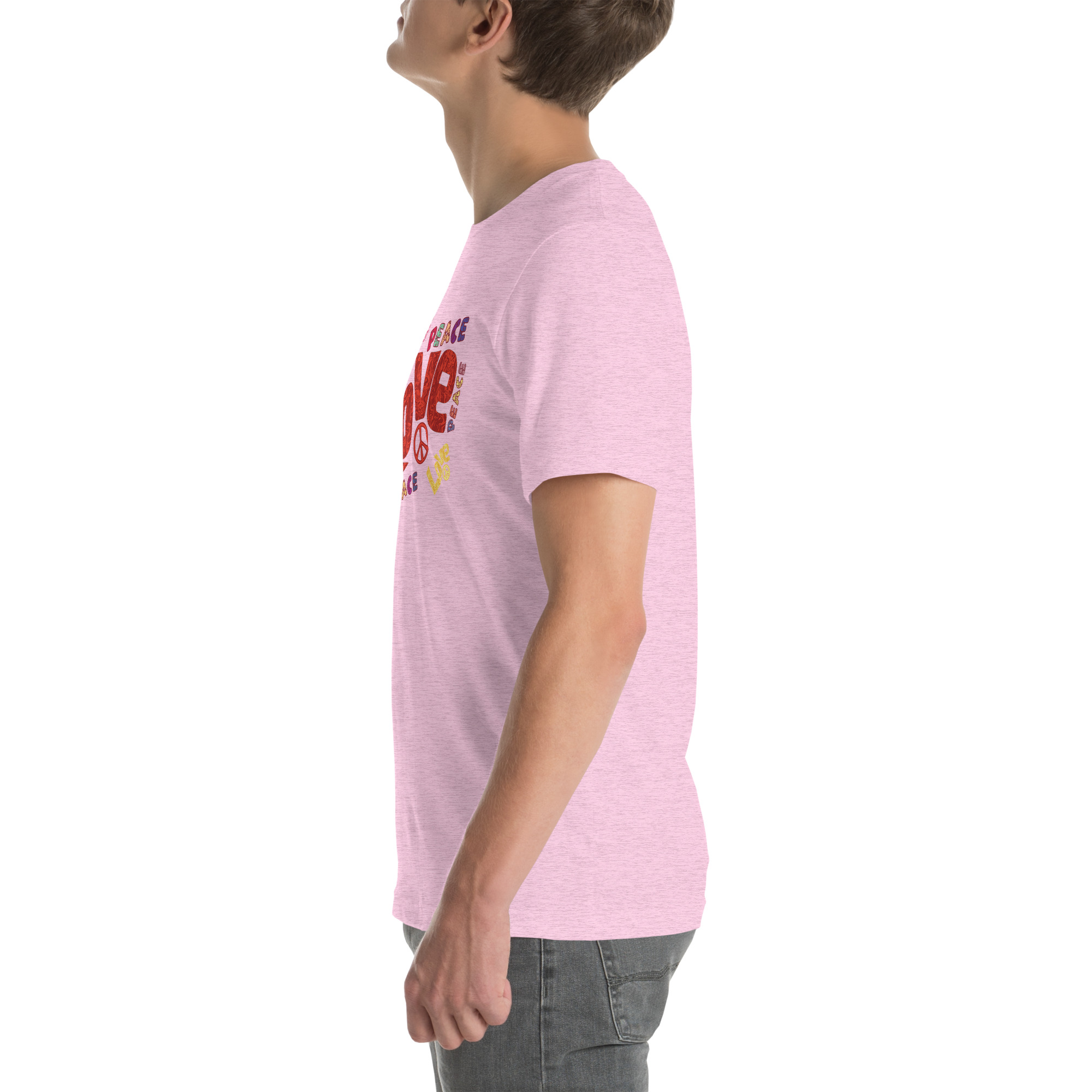 Peace and Love Sign and Art Unisex t-shirt 69 Peace and Love Sign and Art  Unisex t-shirt - Image 69