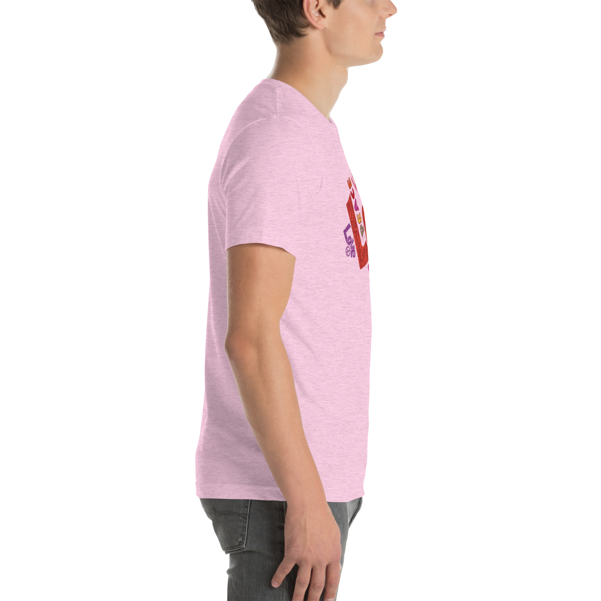 Peace and Love Sign and Art Unisex t-shirt 71 Peace and Love Sign and Art  Unisex t-shirt - Image 71