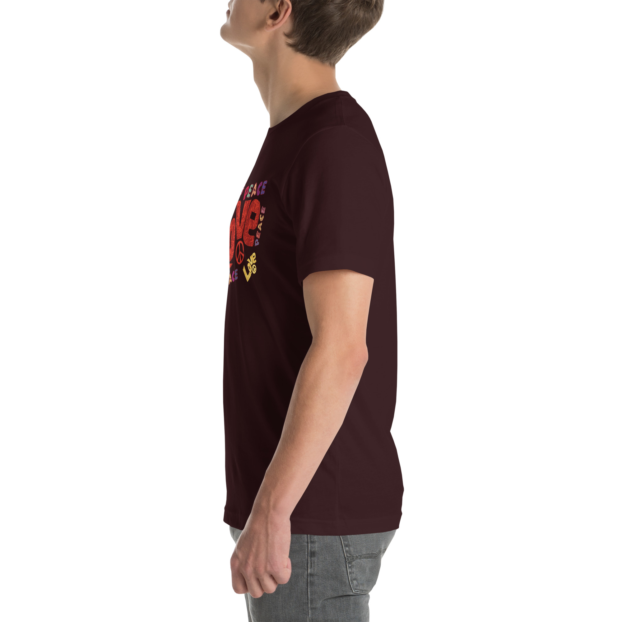 Peace and Love Sign and Art Unisex t-shirt 21 Peace and Love Sign and Art  Unisex t-shirt - Image 21
